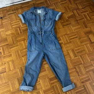 Denim jumpsuit Size Medium